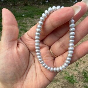 Freshwater Pearls Silver  Bracelet
